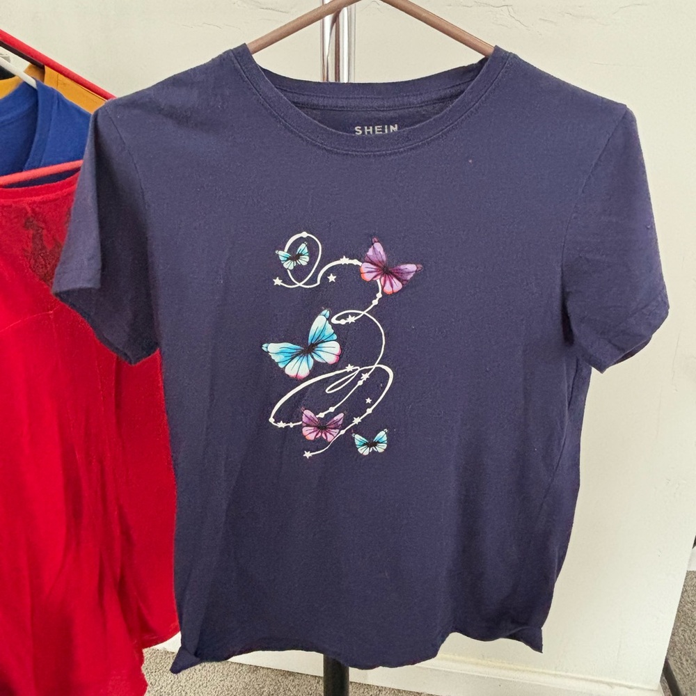 Butterfly SHEIN Top